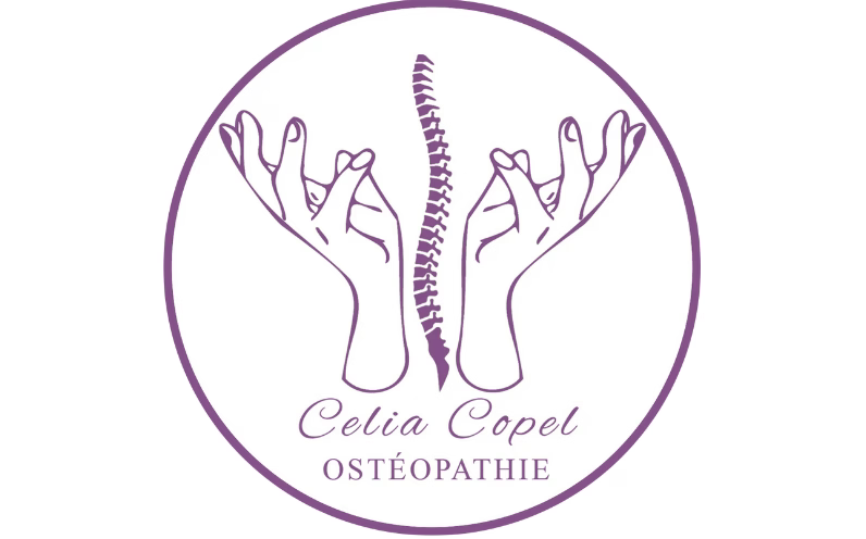 Célia Copel logo in navbar